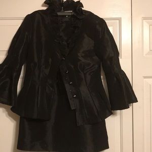 Black suit sz 8